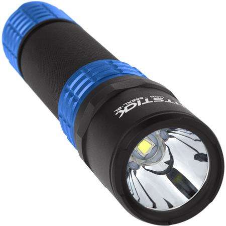 NIGHTSTICK XTREME LUMENS METAL USB RECHARGEABLE MULTI-FUNCTION TACTICAL FLASHLIGHT BLACK-BLUE - Nightstick