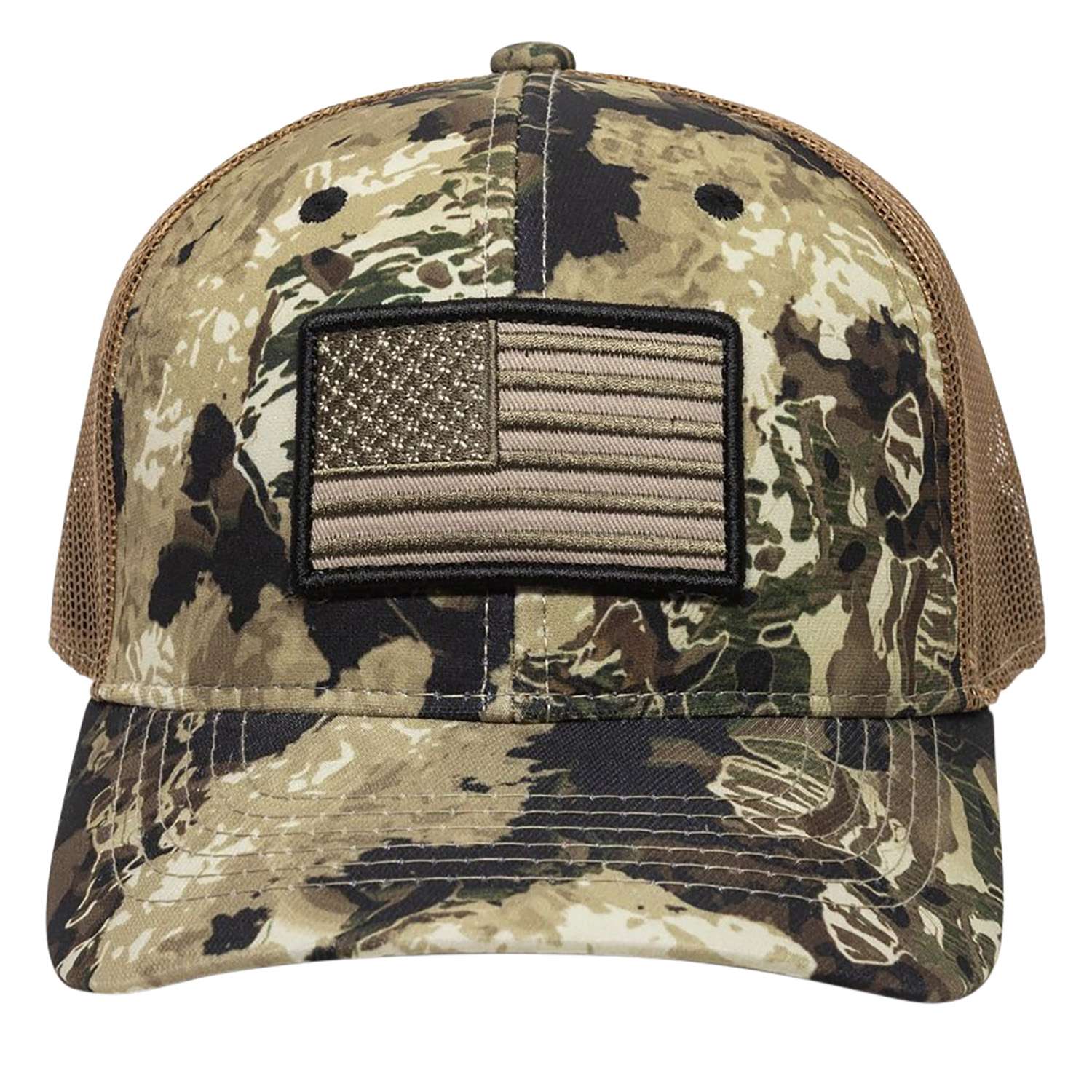 Outdoor Cap USA-170 USA Flag Veil Whitetail/Brown OSFA - Outdoor Cap