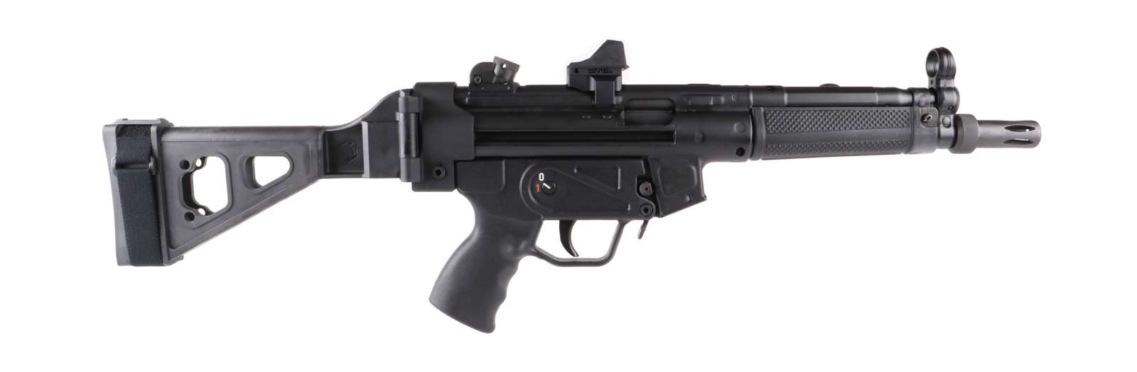 CENTURY ARMS AP5 HGA 9MM 9IN BBL BLACK 2-30RD MAGS SBT5 BRACE & SHIELD SMS2 OPTIC
