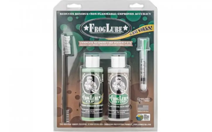 FrogLube System Kit Large Clamshell Cleaning Kit 4 oz 4 Pieces - Froglube