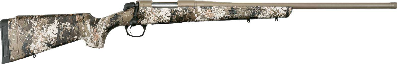 CVA CASCADE RIB 308 WIN 22 IN FDE C-KOTE THD 5/8X24 BBL CAMO STOCK 1 MAG - Cva