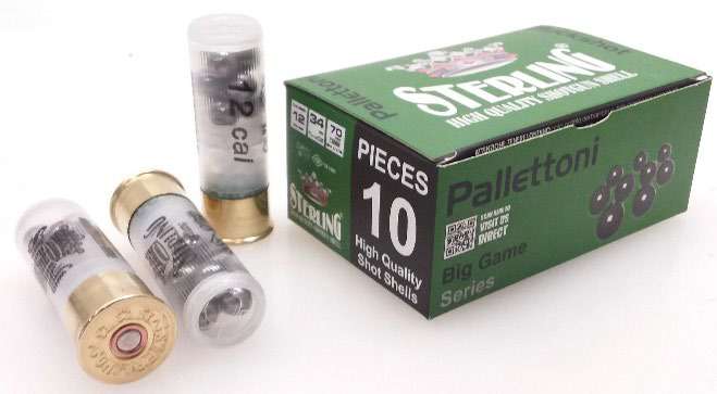 STERLING BIG GAME 12GA 2.75" 00 BUCK 9 PELLETS 10RD 20BX/CS