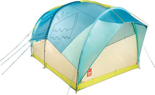 UST HOUSE PARTY 6 PERSON TENT W/STORAGE AND FOOTPRINT - 