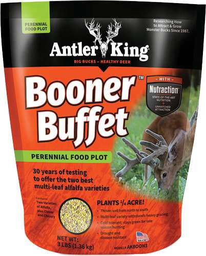 ANTLER KING BOONER BUFFET 1/4 ACRE 3LB - Antler King