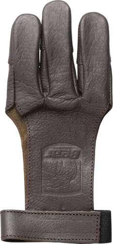 BEAR ARCHERY LEATHER SHOOTING GLOVE 3-FINGER AMBIDEXTROUS XL - 