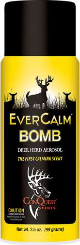 CONQUEST SCENTS DEER LURE EVER CALM BOMB AEROSOL 3.5FL OZ - Conquest Scents