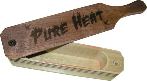 PITTMAN GAME CALLS PURE HEAT BOX TURKEY CALL HAND-TUNED - Longleaf Camo/pittman