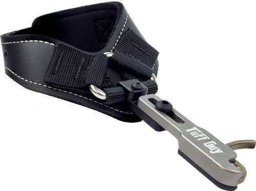 SPOT HOGG RELEASE TUFF GUY RIGID BUCKLE STRAP BLACK - 