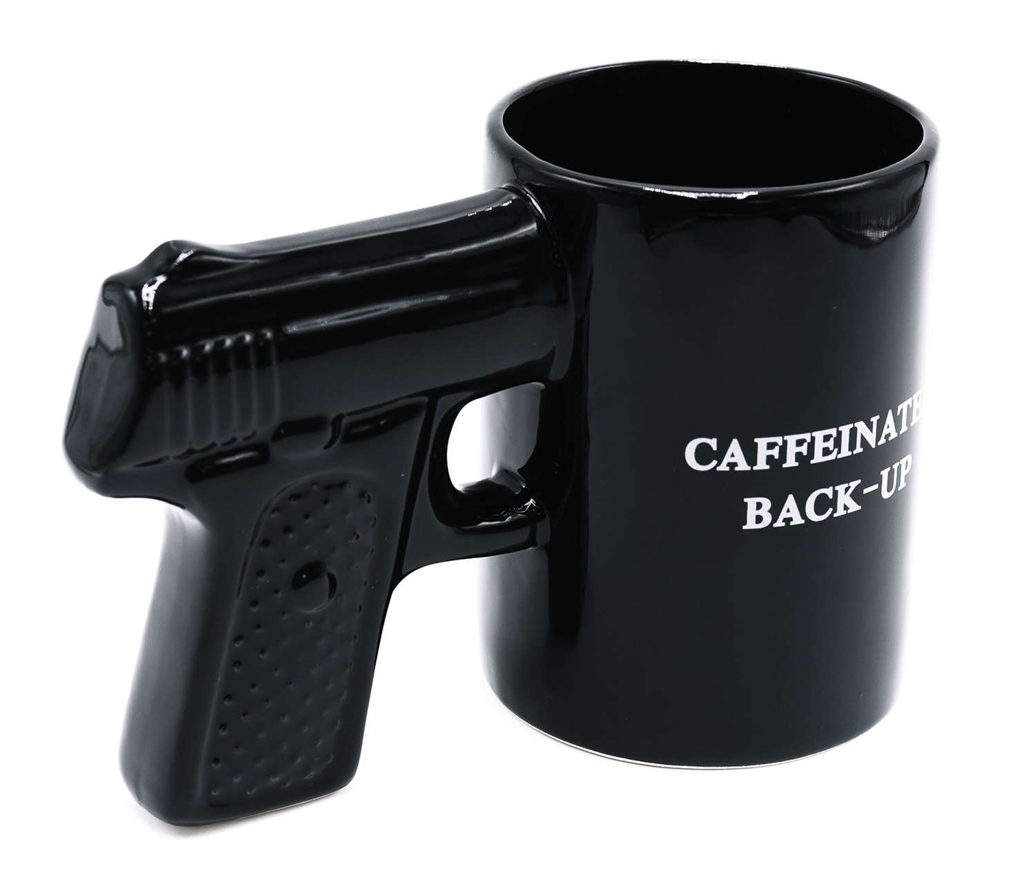 Caliber Gourmet Cbg M Caliber Gourmet Gun Mug Black Ceramic Pistol The Rustic Renegade