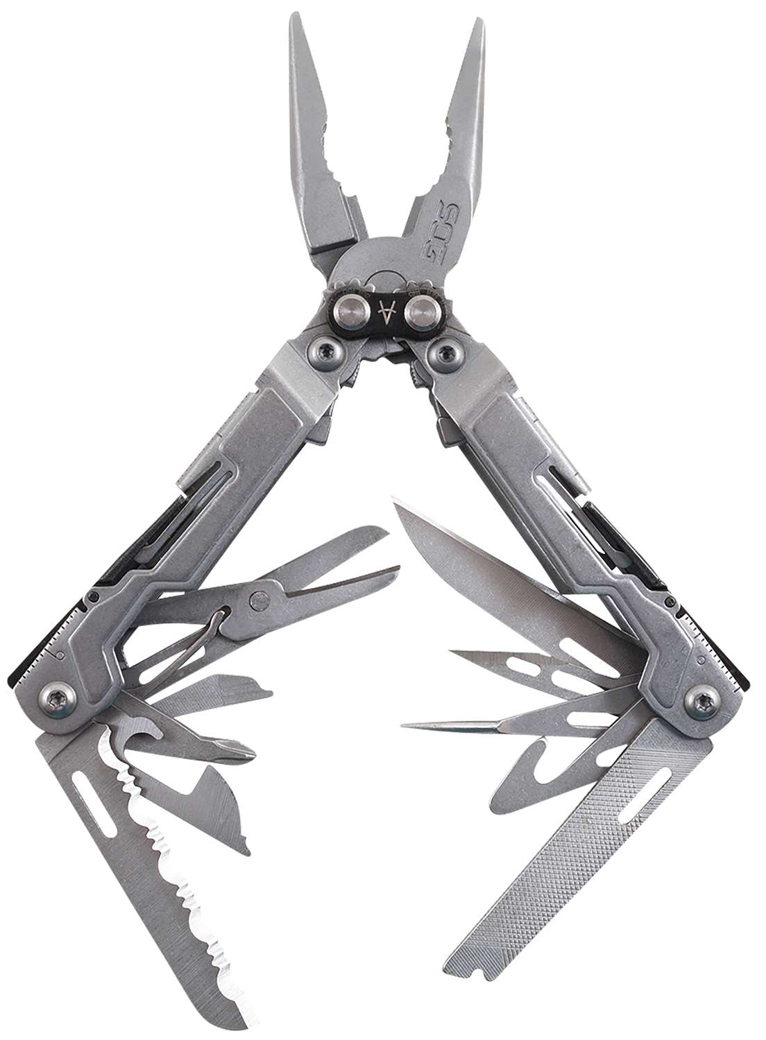 SOG POWERPINT BLACK MULTI TOOL W/ POCKET CLIP 18 TOOL ( 6 ER CASE ...