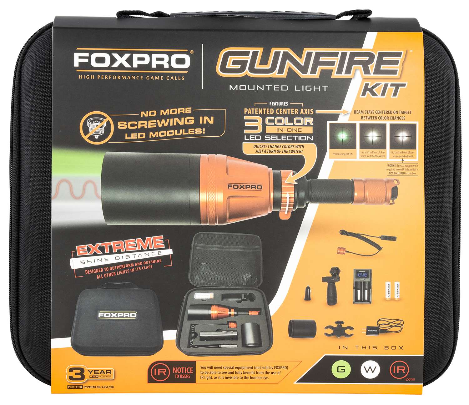 FOXPRO GUNFIRE KIT G/W/IR Family Firearms