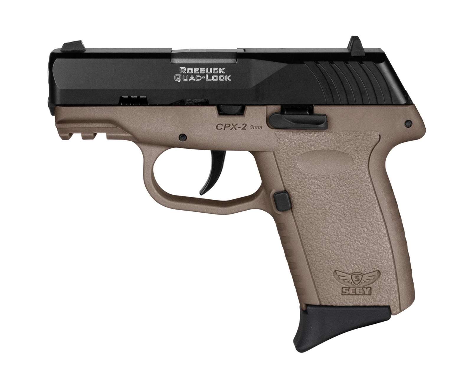 SCCY CPX-2 9MM FDE BLK NMS 10RD