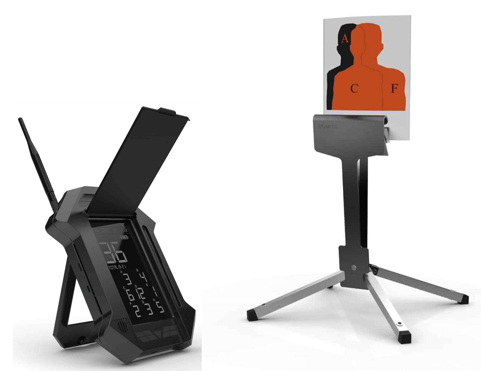 ROMTES SCT PRO FOLDING STAND SYSTEM W/ LEGS, ARM8, PRO DISPLAY, AR15 PROTECTION PLACE TYPE A TARGET