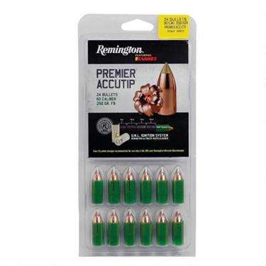 Remington Ammunition 30610 Premier Accutip 50 Cal 250 GR 24 Per Box - Remington