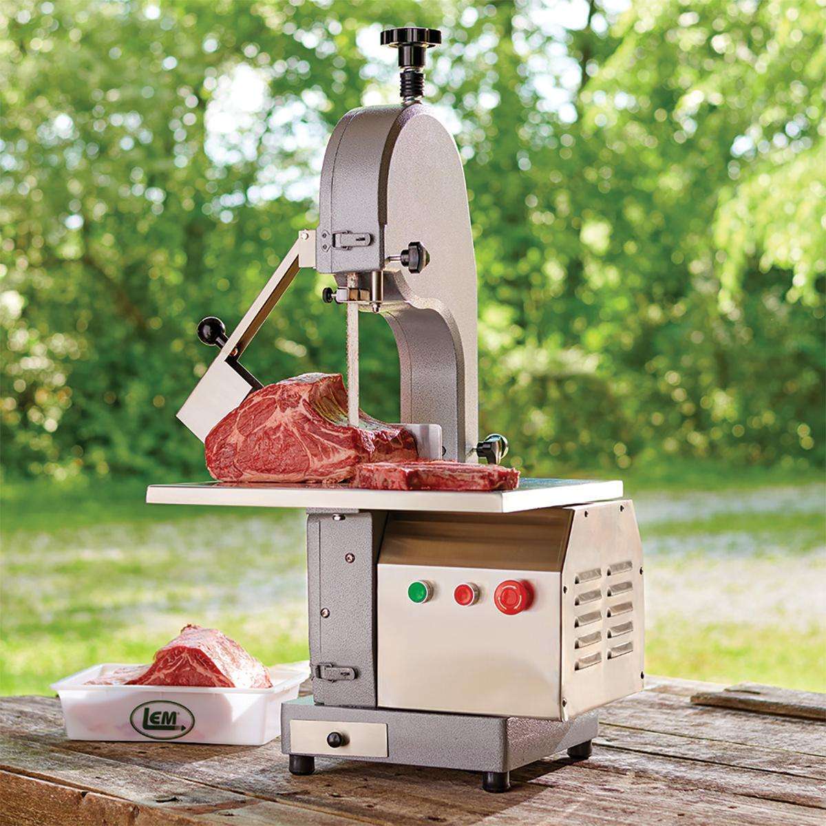 LEM Products Electric Tabletop Meat Saw MAD Partners Inc