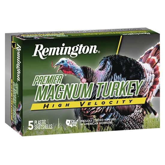 Remington Ammunition 20119 Premier Magnum Turkey High Velocity 20 Gauge 3"-img-0