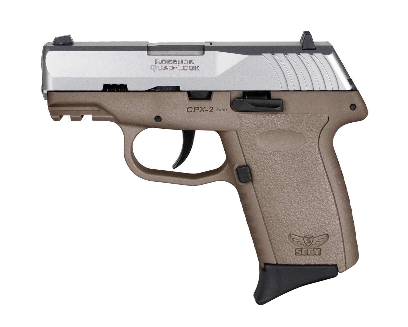 SCCY CPX-2 9MM FDE SS NMS 10RD
