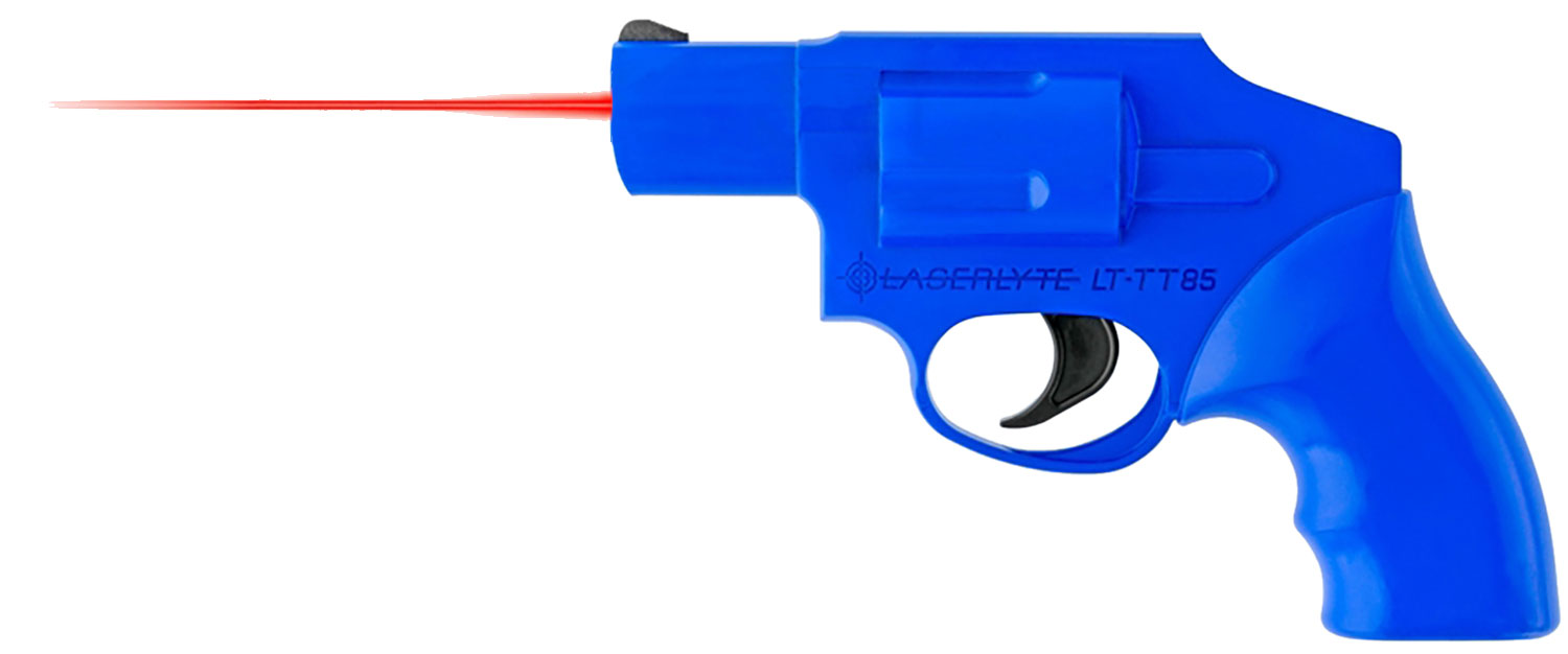 LaserLyte Trigger Tyme Laser Snubby Training Revolver Blue DACK Outdoors