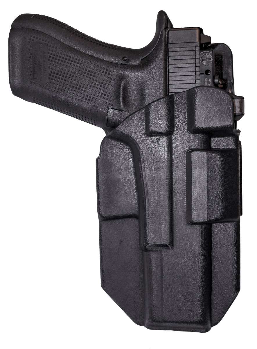 COMP-TAC CT2-A LEVEL II HOLSTER W/EJECT PORT LOCK GLOCK 17/22/31 GEN1-4 RH BLK - Comp-tac