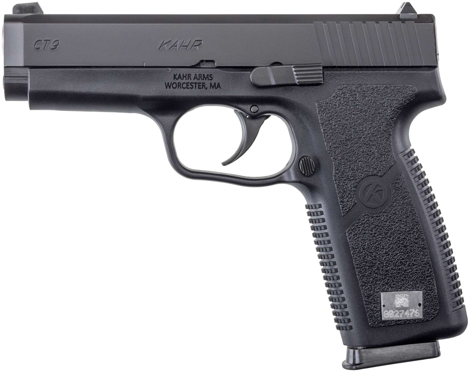 KAHR CT9093CB CT9 9MM PLY FRM/BLK 4IN-img-0