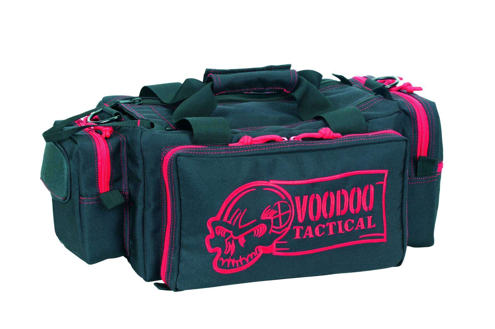 VOODOO TACTICAL COMPACT RHINO RANGE BAG (BLACK/RED) - Voodoo Tactical