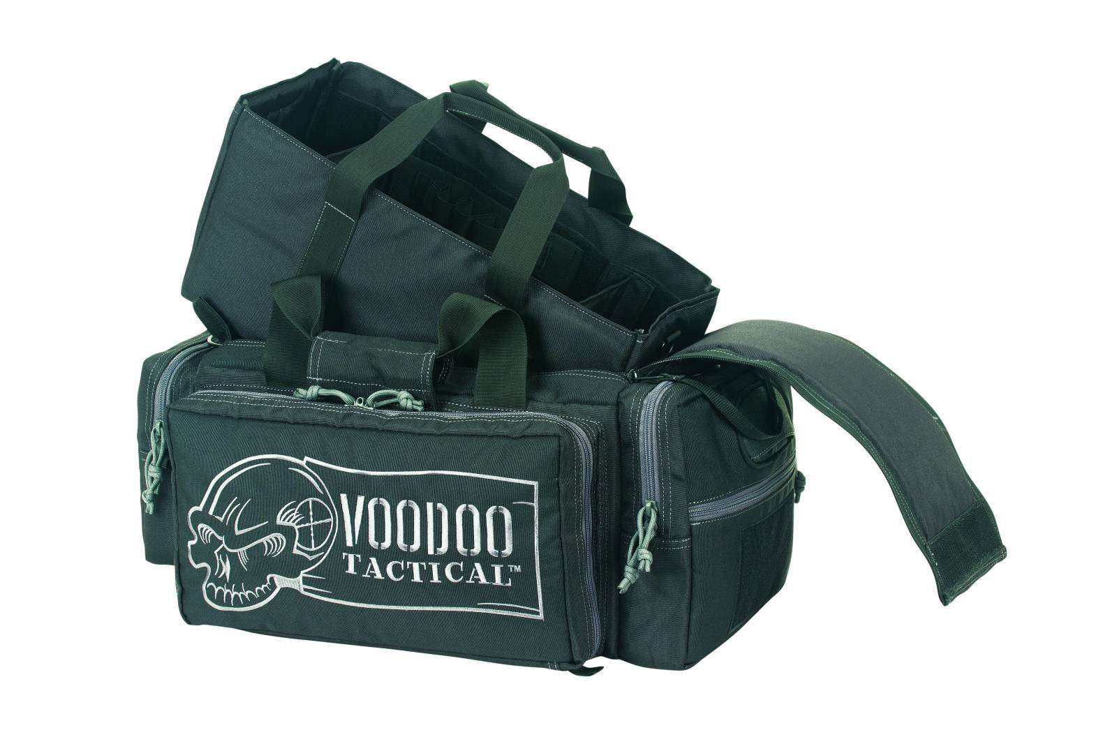 VOODOO TACTICAL PLATINUM EXECUTIVE SERIES RANGE BAG (BLACK WITH GRAY) - Voodoo Tactical