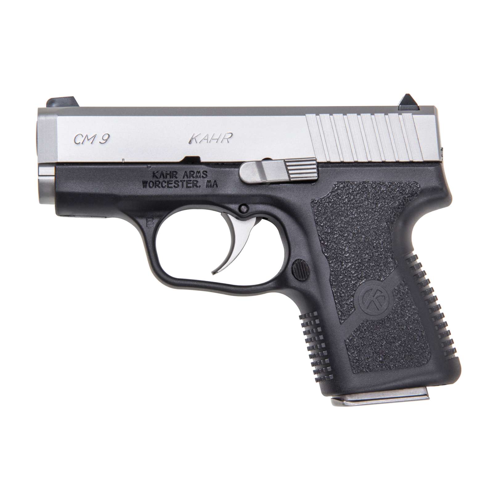 Kahr Arms CM9093N CM9 Polymer9mm Luger 3.10" 6+1 Black Stainless Black Poly-img-1