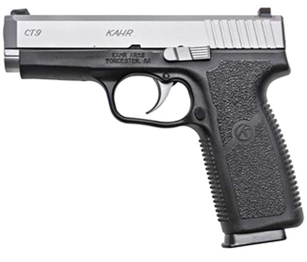 Kahr Arms CT9093N CT9 Polymer9mm Luger 3.90" 8+1 Black Stainless Black Poly-img-0