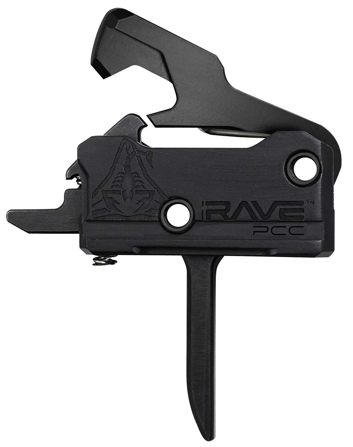 RISE RAVE PCC TRIGGER W/ ANTIWALK PIN FLAT The Castle Arms
