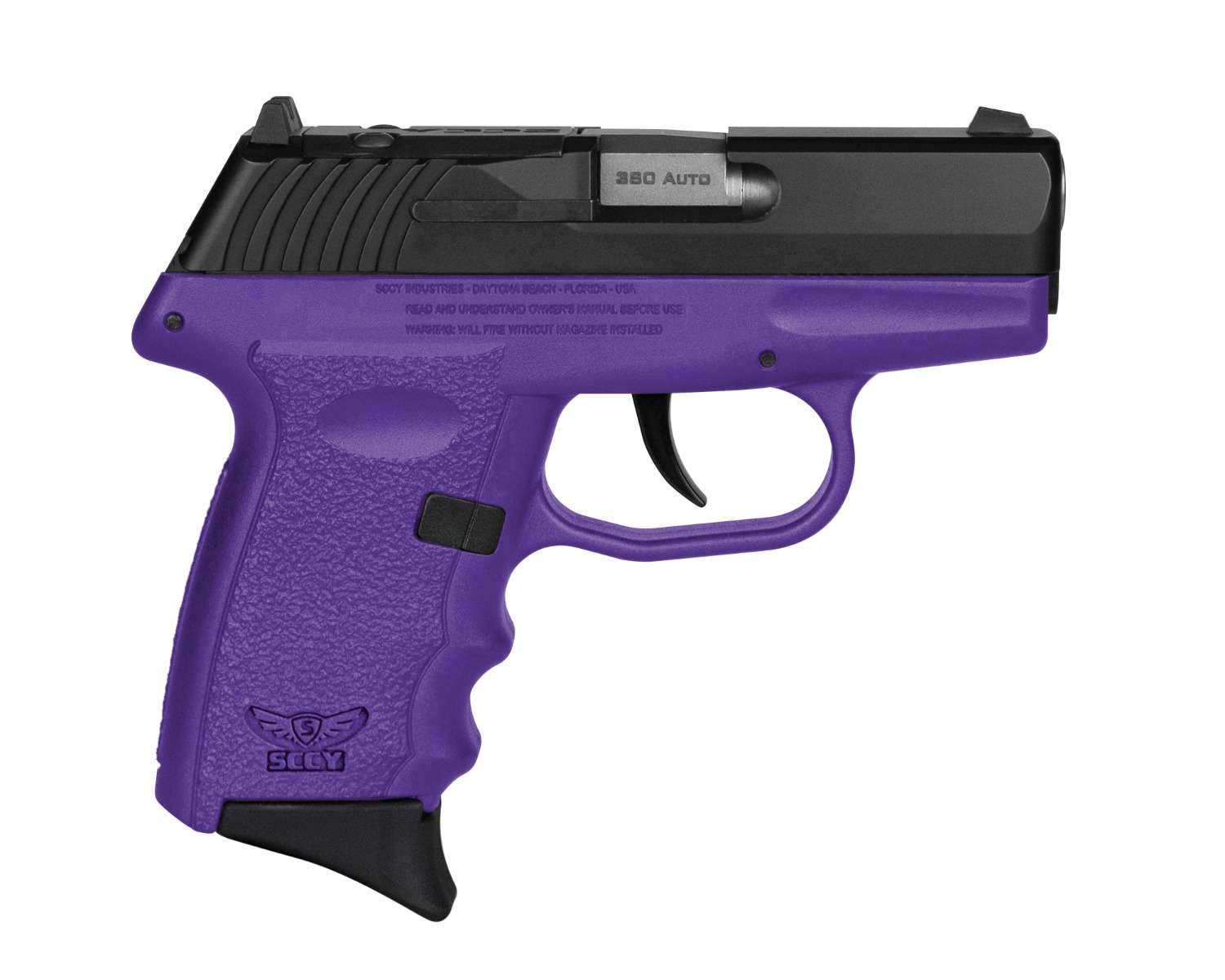 SCCY CPX-3 380ACP PURPLE BLK NMS RED DOT READY