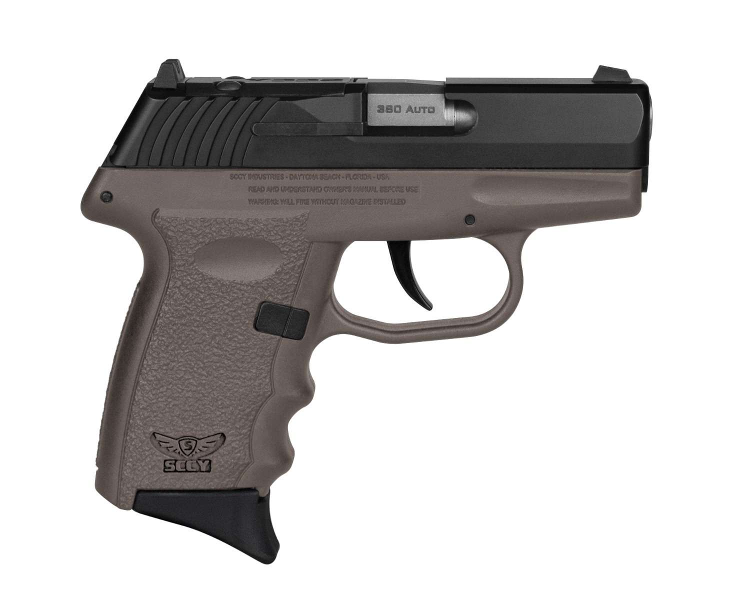 SCCY CPX-3 380ACP FDE BLK NMS RED DOT READY