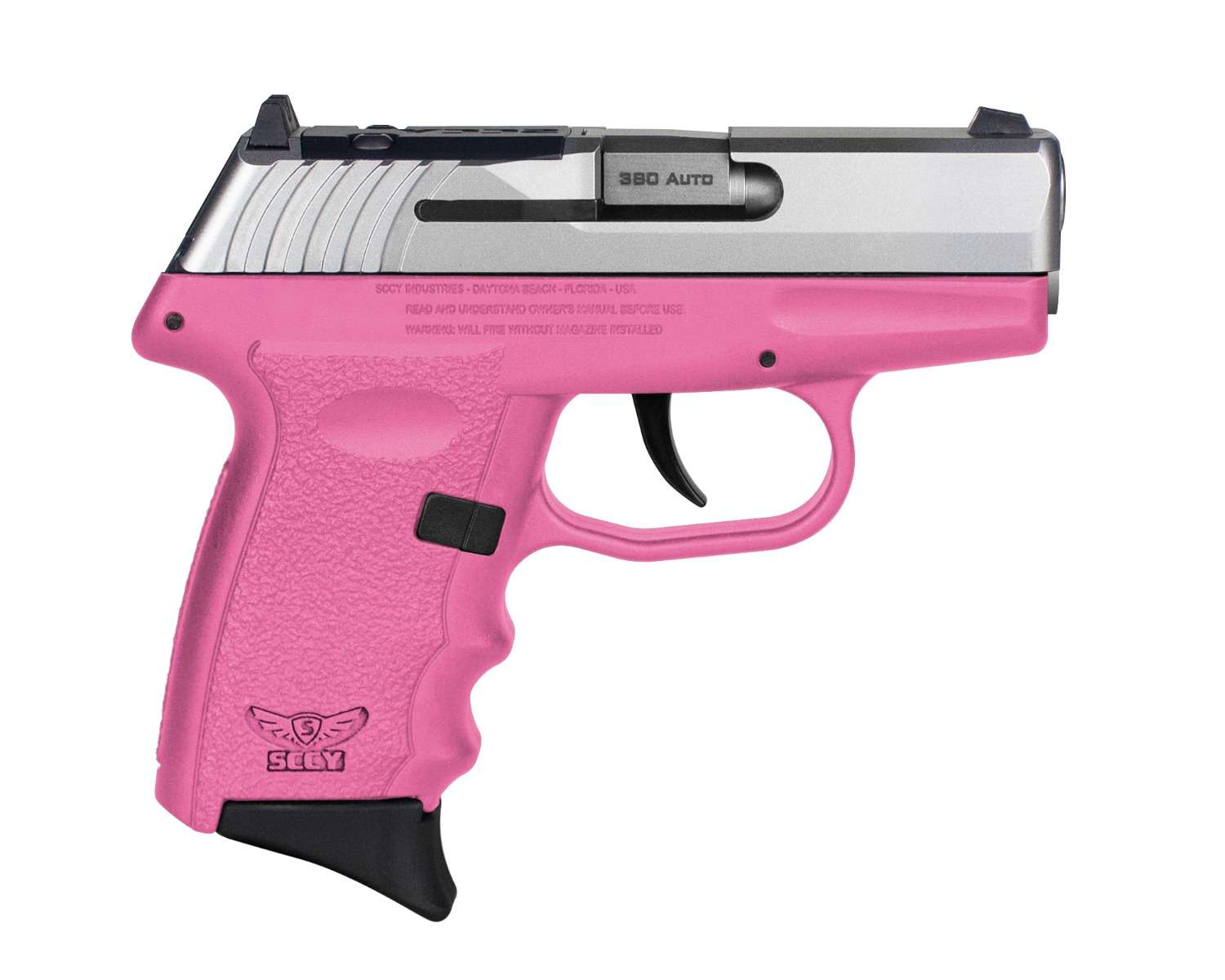 SCCY CPX-3 380ACP PINK SS NMS RED DOT READY