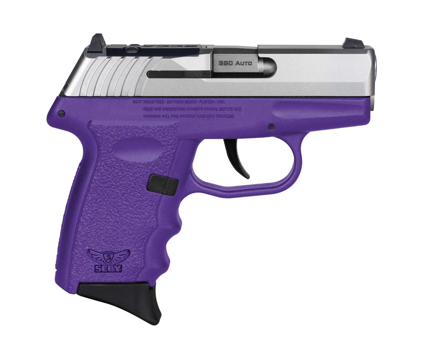 SCCY CPX-3 380ACP PURPLE SS NMS RED DOT READY