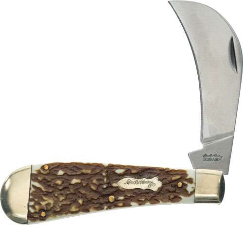 UNCLE HENRY KNIFE HAWKBILL PRUNER 3" FOLDING BLADE - 