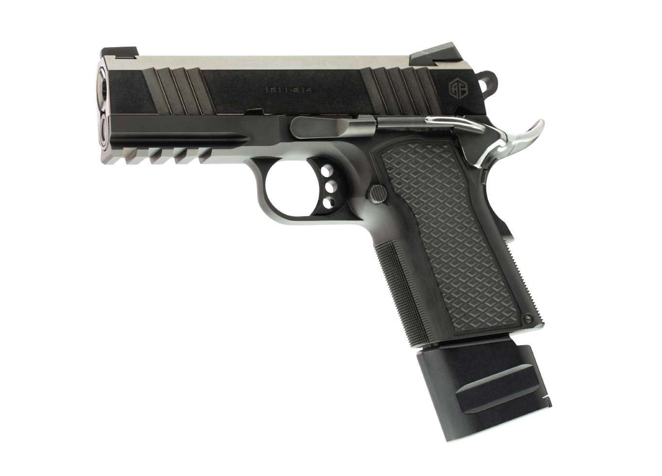 ALPHA FOXTROT AF1911-S15 HGA 9MM 3.25IN THREADED BBL POLISHED BLACK DLC 15RD RDS NIGHT SIGHT - Alpha Foxtrot