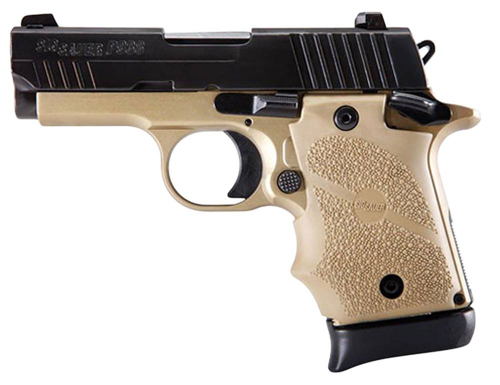 Sig Sauer 9389cbt P938 Micro Compact Combat Single 9mm Luger 3 71 Flat Dark Earth Polymer Grip 9512