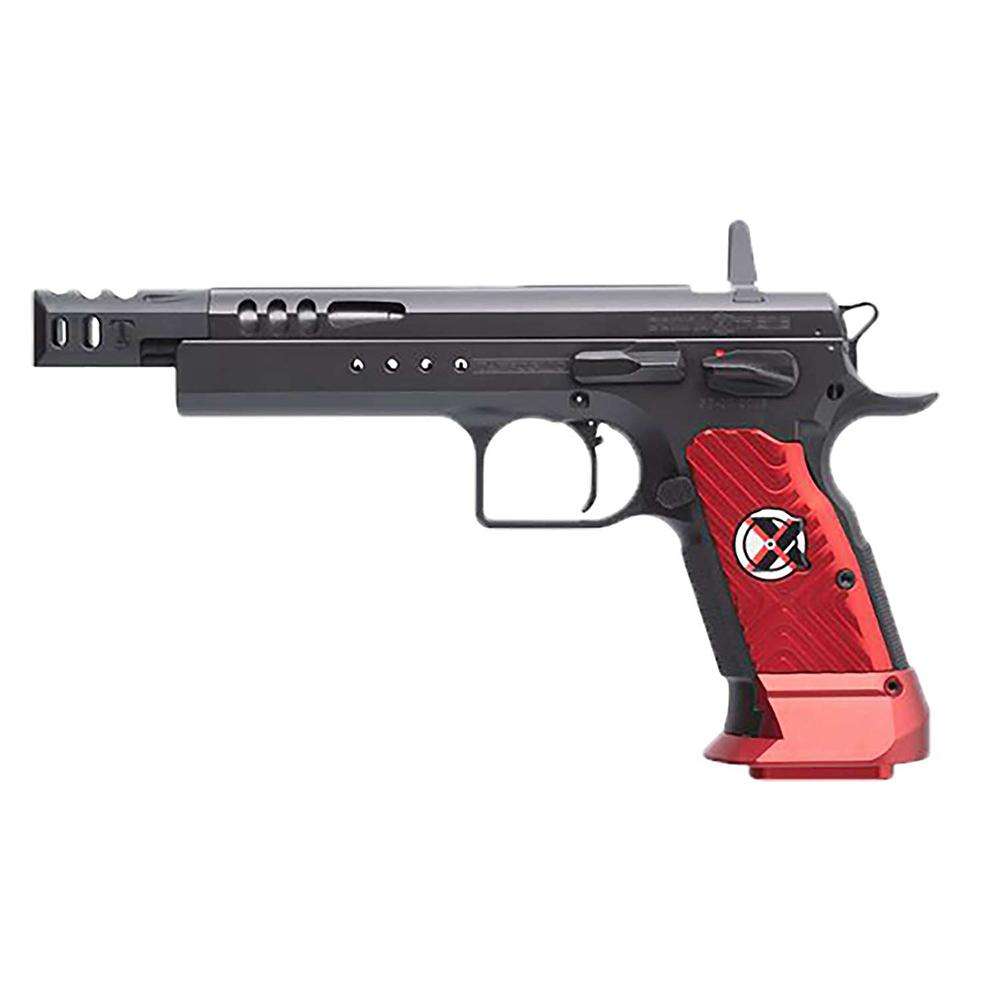 Tanfoglio Domina Xtreme IFG 9MM 5.2" 19+1 Red Grips TF-DOMX-9-img-0