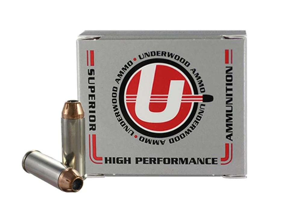 Underwood Ammo .45 Long Colt Handgun Ammo - 250 Grain | XTP Jacketed Hollow Point - Underwood Ammo