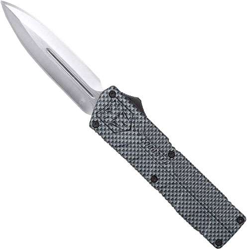 COBRATEC LIGHTWEIGHT OTF CARBON FIBER 3.25" DAGGER - 