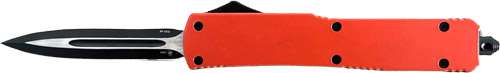 TEMPLAR KNIFE SLIM OTF BLAZE ORANGE 3.1" BLACK DAGGER - 