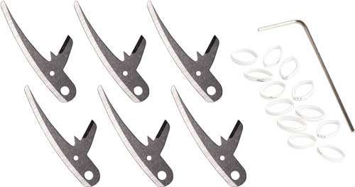 SWHACKER REPLACEMENT BLADES LEVI MORGAN CURVED 125GR 6PACK - Swhacker