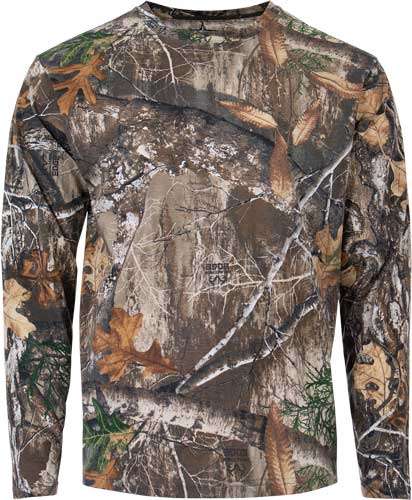 HABIT BEAR CAVE LONG SLEEVE TEE REALTREE EDGE X-LARGE - 