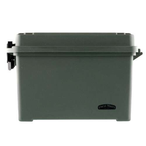 UNCLE MIKE'S .50 CAL AMMO CAN GREEN PLASTIC (6 PER CASE) - Uncle Mikes