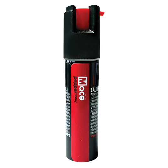 MACE TWIST LOCK PEPPER SPRAY BLACK 3/4 OZ - Mace