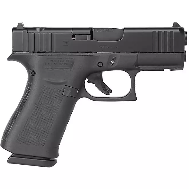 GLOCK 43X G43X MOS HGA 9MM 3.6 IN BBL 5LB BLACK 2 10RD MAGS MOS ELITE TITANIUM CERAKOTE SLIDE - Glock