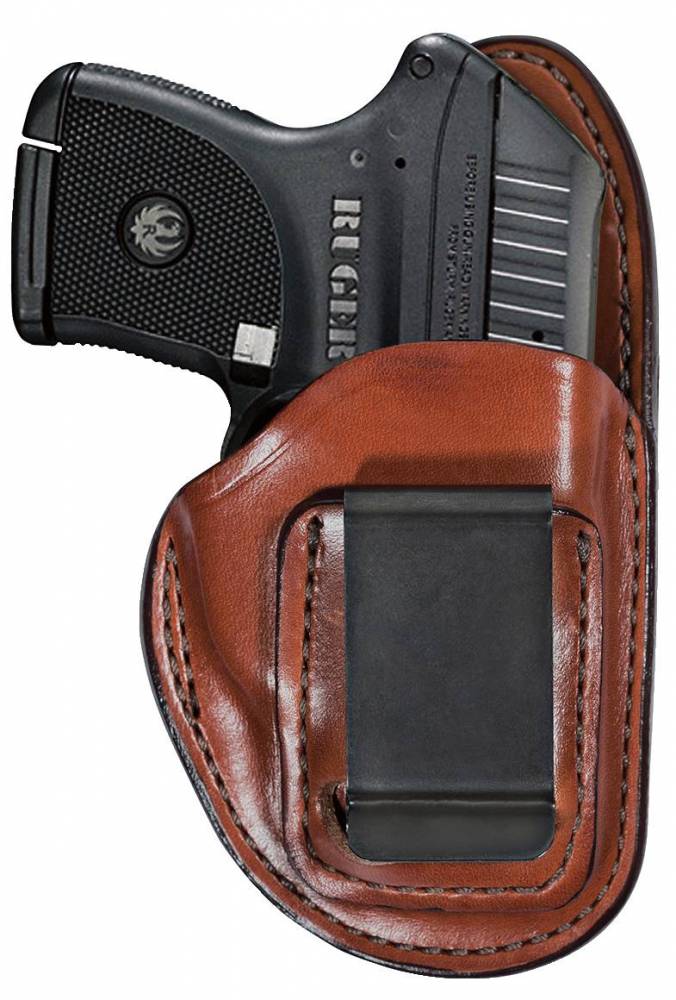 Bianchi Professional LCP with Crimson Trace Medium Frame Leather Tan