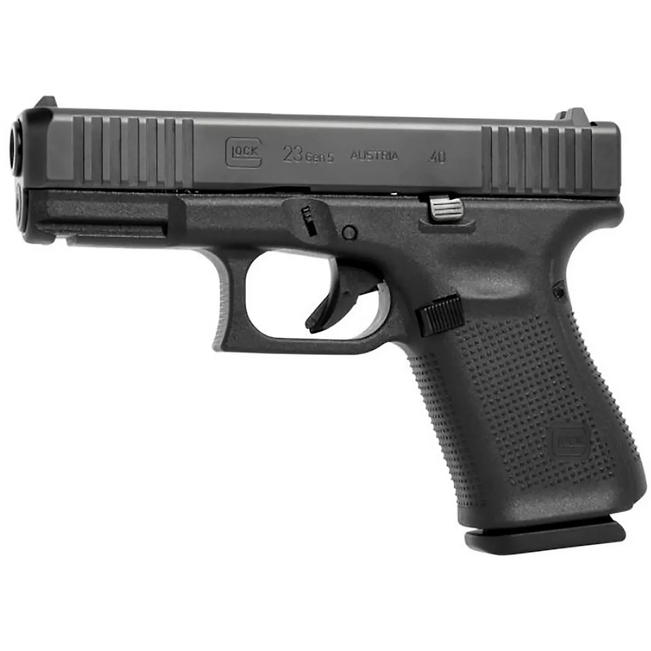 GLOCK 23 G23 GEN 5 HGA 40 S&W 4.02 IN BBL FS 5.5LB 3 13RD MAGS ELITE TITANIUM BATTLE FLAGCERAKOTE - Glock