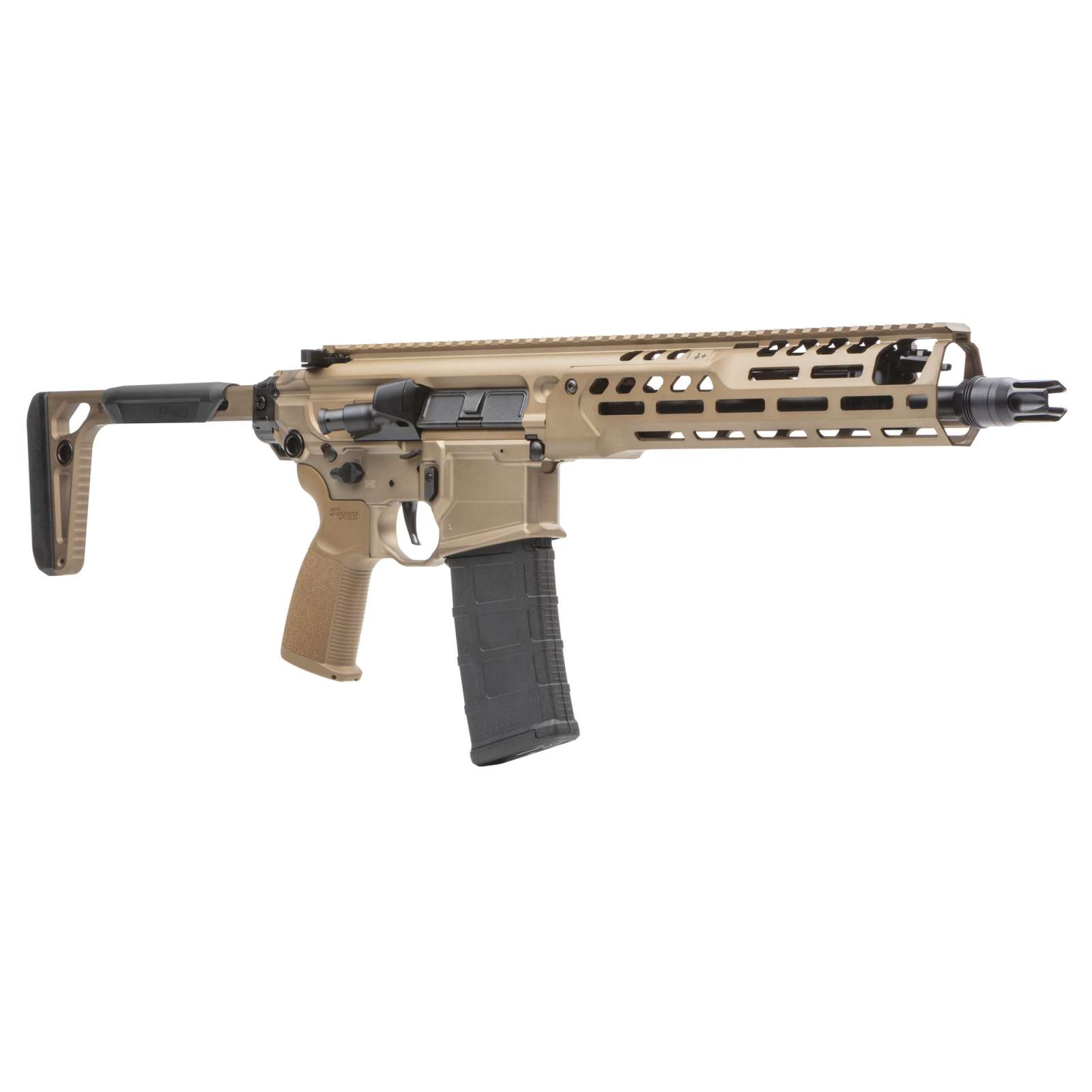 SIG SAUER MCX SPEAR-LT SBR 5.56 NATO 11.5IN BBL ORC COYOTE ANODIZED ...