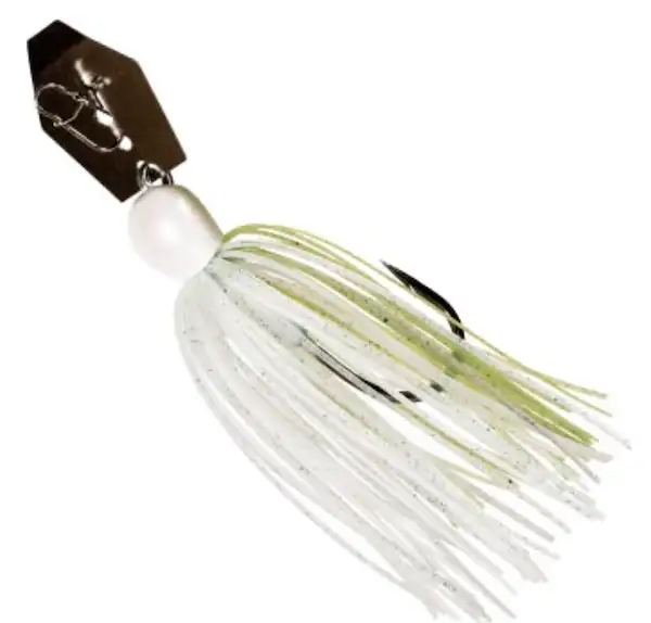 Z-Man ChatterBait Mini Max 1/4 Oz - Esca Artificiale A Lama Vibrante Per Pesca Al Bass, Colore Fire Craw