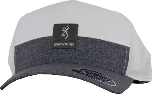 BROWNING CAP LINKS HEATHER WHITE FLEX SNAPBACK ADJ - Browning